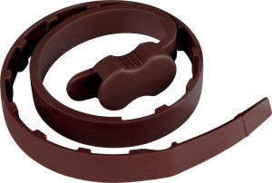 Zgarda Antiparazitara Natur Pentru Pisici, 35 cm, Maro - Img 2