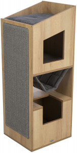 Ansamblu de Joaca, CityStyle, 41 x 38 cm/ h:105 cm, Maro/Gri