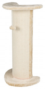 Ansamblu de Zgariat, Coloana Lorca, pentru Colt, 37 x 27 cm/ h: 75 cm, Bej