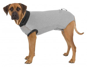 Body Protectie pentru Caini, XL, 70 cm, Gri, 19539 - Img 2