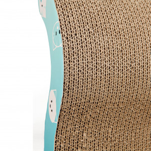 Carton De Zgariat, Wave Mini, Culoare Salvie, Dimensiune 50 x 9 x 23 cm - Img 2