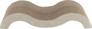 Carton Pentru Zgariat Xmas, Bej/Auriu, 50 × 9 × 23 cm, 92529 - Img 3