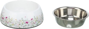 Castron Detasabil din Plastic/Inox, Dimensiune 0.45 l/18 cm