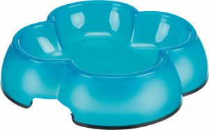 Castron Plastic Pentru Pisici, Antiderapant, Transparent, 0.25 l/14 cm, Diverse Culori - Img 6