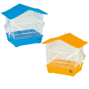 Colivie Dotata Sara cu Tava pentru Pasari Mici, 35.5 x 21 x 32.5 cm, 10680010