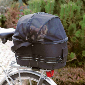 Cos Bicicleta, 29 x 42 x 48 cm, negru - Img 2