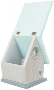 Cuib pentru Ciocanitoare, Lemn, 20 x 26 x 17 cm/ 3.2 cm - Img 3