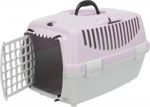 Cusca de Transport Capri 1, XS, 32 x 31 x 48 cm/Pana la 6 kg, Culoare Gri Deschis/Lila Deschis - Img 7