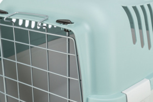 Cusca De Transport, Capri 3 Open Top, S: 40x38x61 cm, Pana la 12 kg, Gri Deschis/Verde Salvie, 39869 - Img 6
