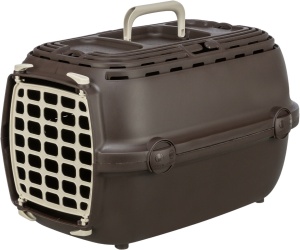 Cusca de Transport Relax, XS, Plastic, 32 x 30 x 48 cm/Pana la 6 kg, Culoare Maro