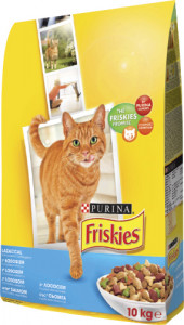 Friskies Cat Somon, Legume, 10 kg
