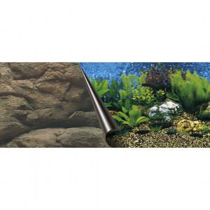 Fundal Dublu Pentru Acvariu, Mare Si Stanca, 60x30 cm 241/108758