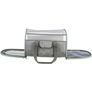 Geanta de Transport, Dillon, 33 x 32 x 54 cm, Pana la 10 kg, Gri/Verde Menta - Img 4