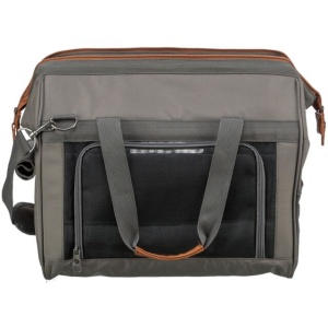 Geanta de Transport, Finlay, 43 x 26 x 32 cm, Pana la 10 kg, Negru/Gri - Img 8