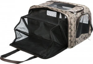 Geanta de Transport, Maxima, Extensibila, 33 x 32 x 54 cm, Pana la 8 kg, Bej/Maro - Img 8