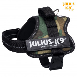 Ham Julius-K9 Mini, Culoare Camuflaj, Marime S, Dimensiune 51–67 cm/28 mm