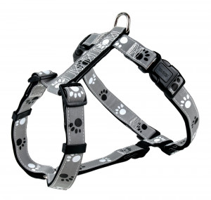 Ham Silver Reflect H, Reflectorizant, Negru/Gri Argintiu, Marime S–M, Dimensiune 49–65 cm/20 mm