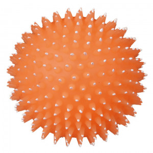 Jucarie Pentru Caini, Minge Arici, Fosfor, Cu Sunet, 10 cm