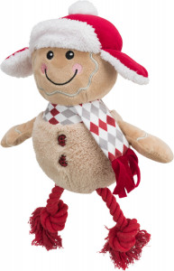 Jucarie Pentru Caini, Xmas Turta Dulce, Cu Sunet, 34 cm, 92575 - Img 2