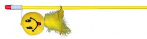Jucarie Pentru Pisici, Undita Cu Smiley, 50 cm - Img 3