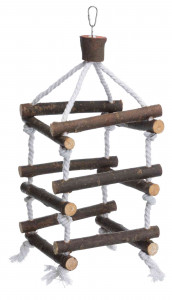 Jucarie Scara Natur cu Sfoara 51 cm 5887