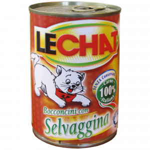 Lechat Conserva pentru Pisici, Vanat, 400 g