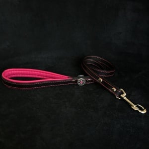 Lesa Bijou, Piele Naturala, Negru/Roz