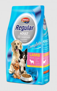 Panzi Dog Regular, Miel/Orez, 10 kg