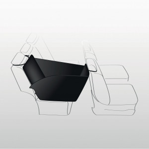 Patura Protectie Auto Tip Cos 0.65x1.45 m Negru cu Bej 13231 - Img 3
