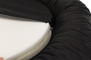 Perna Ortopedica Impermeabila Samoa Vital, Negru, Dimensiune 90 x 70 cm - Img 10