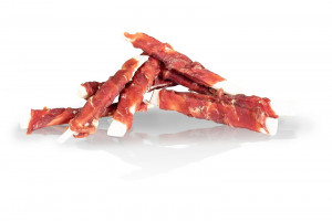 Recompense Pentru Caini, Felii De Cod Invelite Cu Rata, 250 g