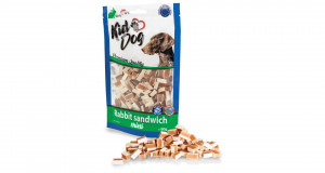 Recompense Pentru Caini, Mini Sandwich Cu Iepure, 80 g