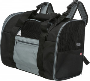 Rucsac de Transport, Connor, 42 x 29 x 21 cm, Pana la 8 kg, Negru/Gri