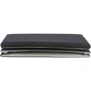 Scaun Auto Dublu, 80 x 28 x 39 cm, Negru/Gri, 13178 - Img 4