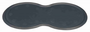 Servet Pentru Castron, Cauciuc, 45 x 25 cm, Gri Inchis