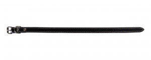 Zgarda Exo L0 -L6, Pasla, Piele, Culoare Negru, Dimensiune 1.6/40 cm