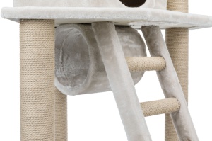 Ansamblu Cat Tree Marlena, 60x60x151 cm, Gri Deschis, 44810 - Img 3