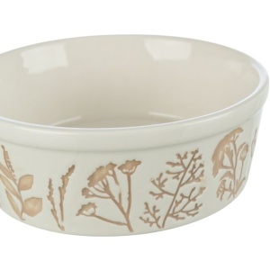 Castron Ceramic, Alb/Taupe, Dimensiune 0.3 l/ø 12 cm - Img 2