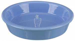 Castron Ceramic Pentru Iepuri, Cu Motiv Morcov, 200 ml/ 14 cm, Diverse Culori - Img 7