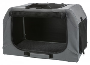 Casuta Kennel Mobil, poliester cu cadru metalic, S-M: 71 x 49 x 51 cm, 39732 - Img 1