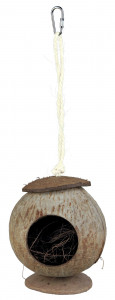 Casuta pentru Rozatoare, Nuca de Cocos, 13 x 31 cm
