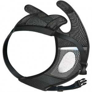 Chiloti de Protectie Confort, M: 40 - 50 cm, Negru, 23434 - Img 1