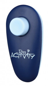 Clicker Cu Buton, Pentru Dresaj, 6.5 cm, Diverse Culori - Img 2
