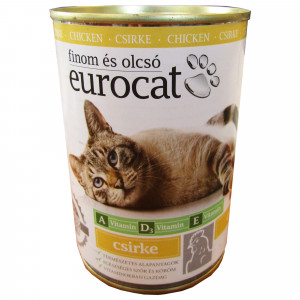 Conserva Eurocat, Pui, 415 g