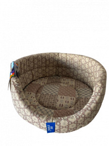 Cos Burete Textil Rotund 30cm Diverse Culori - Img 2