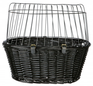 Cos pentru Bicicleta, 50 x 41 x 35 cm, Pana la 5 kg, Negru