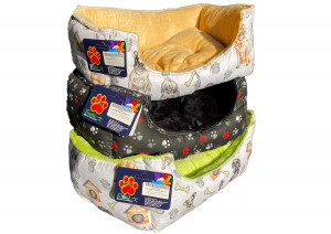 Culcus Puffy, Textil si Plush, S, 45 x 35 x 18 cm - Img 2
