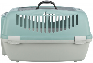 Cusca De Transport, Capri 3 Open Top, S: 40x38x61 cm, Pana la 12 kg, Gri Deschis/Verde Salvie, 39869 - Img 7