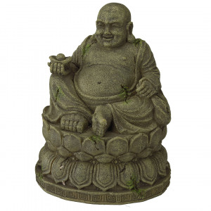 Decor Bayon Buddha, M: 9.5 x 9.5 x 12.5 cm