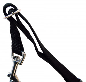 Ham si Centura Auto pentru Caini, Negru, Marime L, Dimensiune 70–90 cm/25 mm - Img 5